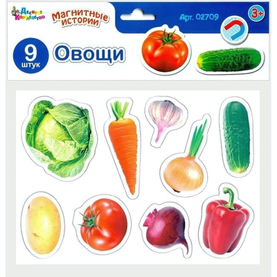 Магниты "Овощи" (Т-Ц)