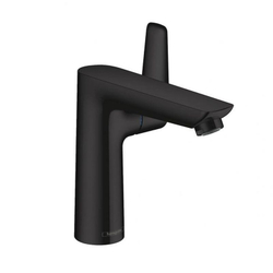 Смеситель для раковины Hansgrohe Talis E 150, однорычажный, со сливным матовый чёрный 71754670
