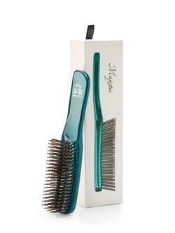 Расческа Majestic Scalp Brush изумруд