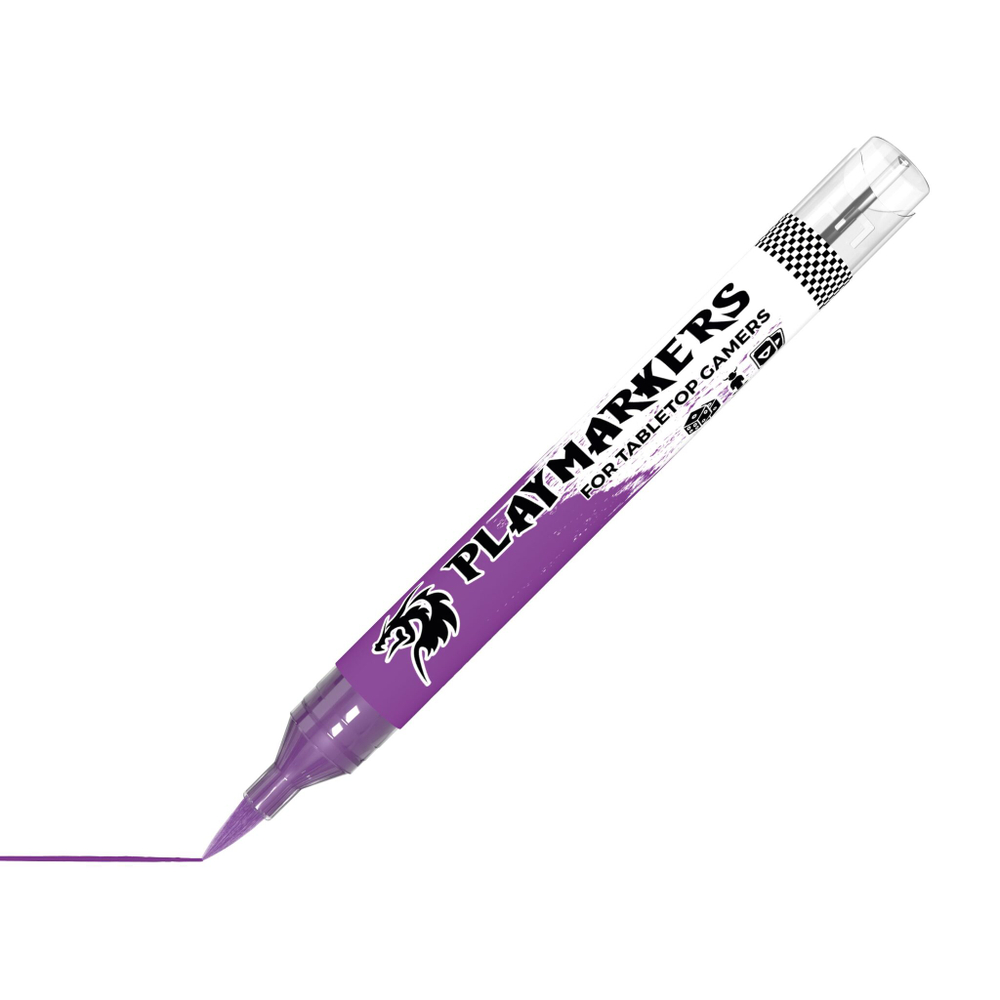 Акриловый маркер с кистью AK Playmarkers Purple