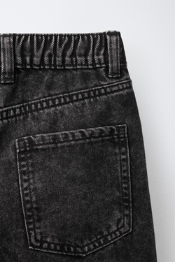 ZARA ДЖИНСЫ BAGGY, ЧЕРНЫЙ