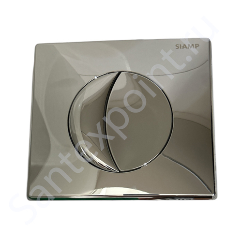 Клавиша c логотипом Siamp для инсталляций: Ideal Standard, Vidima, Cersanit, Siamp