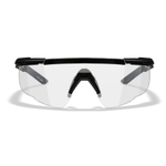 Очки солнцезащитные WILEY X Tactical sunglasses SABER ADVANCED BLACK frame CLEAR lenses