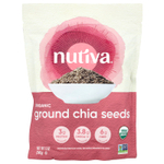 Nutiva, Органические молотые семена чиа, 340 г
