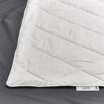 Полутороспальное одеяло IKEA MJUKDAN (МЮКДОН), Стеганое, Всесезонное, Белый, 150х200 см