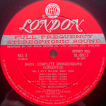 Бах - Полное собрание Бранденбургских концертов 2LP (Япония 1972г.)