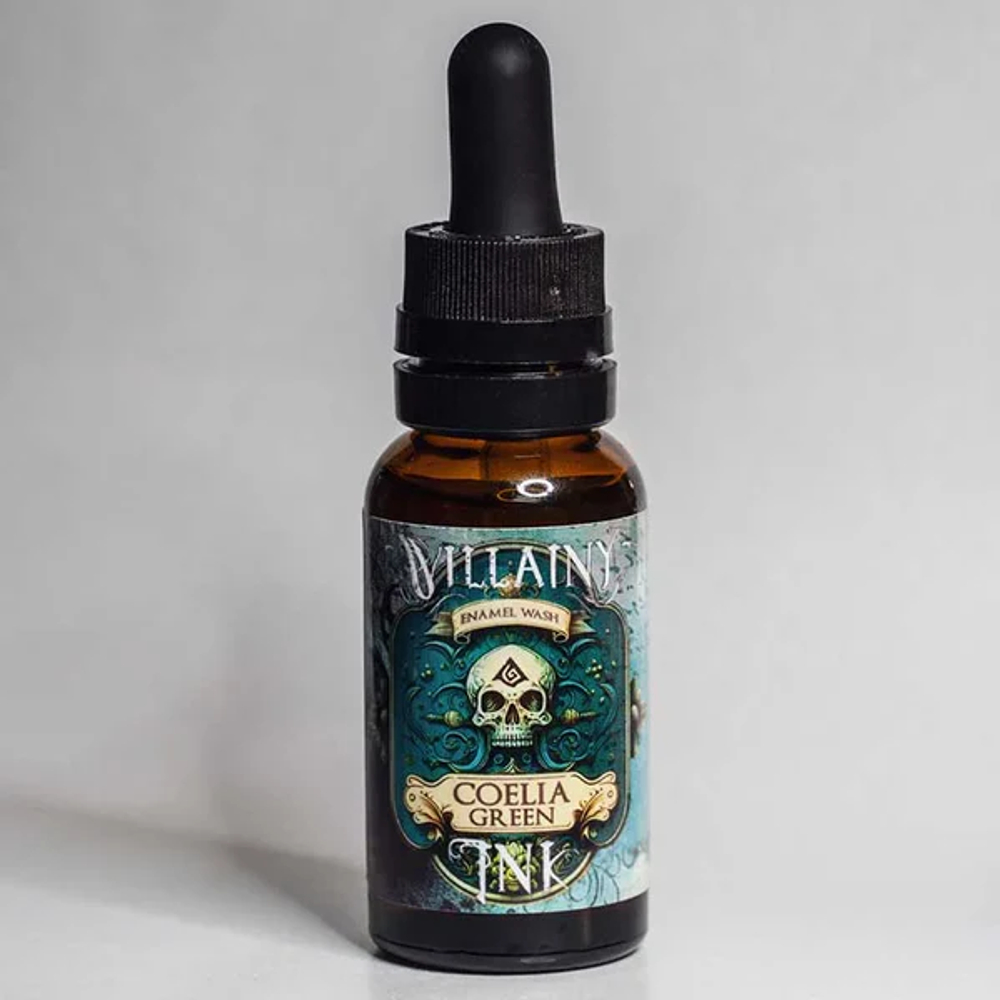 Villainy Ink Enamels - Coelia Green