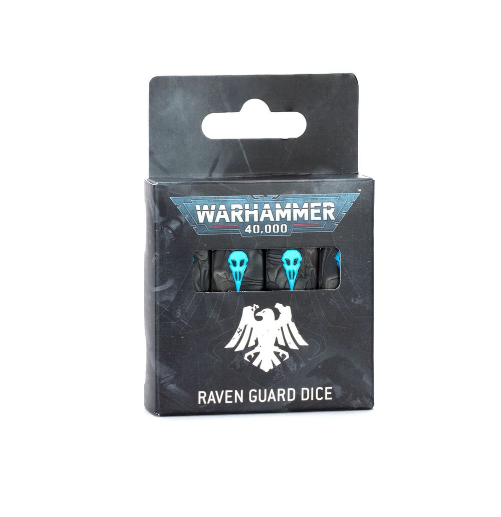 Набор кубиков Warhammer 40000 - Raven Guard Dice