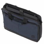 Сумка-портфель BRAUBERG "Forward" с отделением для ноутбука 15,6", темно-синяя, 29х40х9 см, 270833
