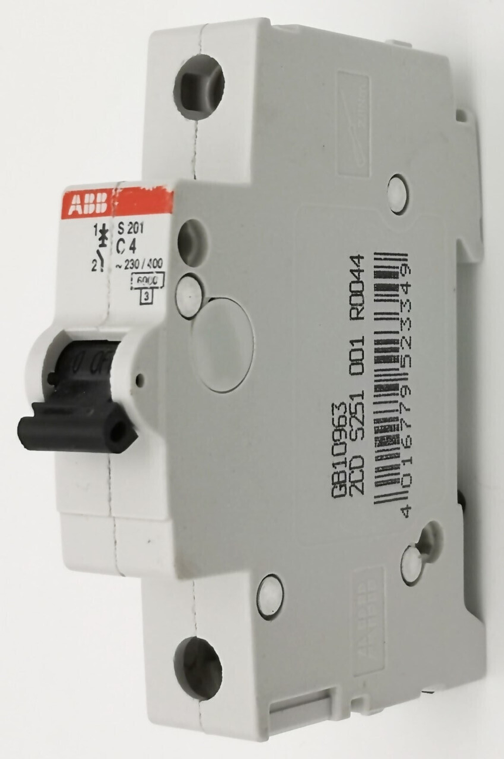ABB S201 C4 Выключатель автоматический 2CDS251001R0044 6kA