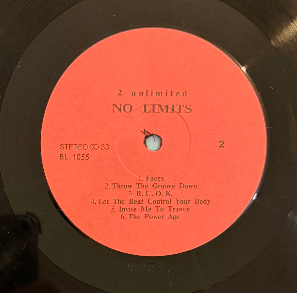Виниловая пластинка 2 Unlimited – No Limits LP