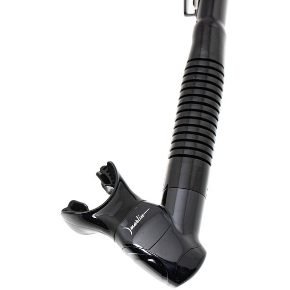 Трубка Marlin Dry Lux (прямая гофра) Black