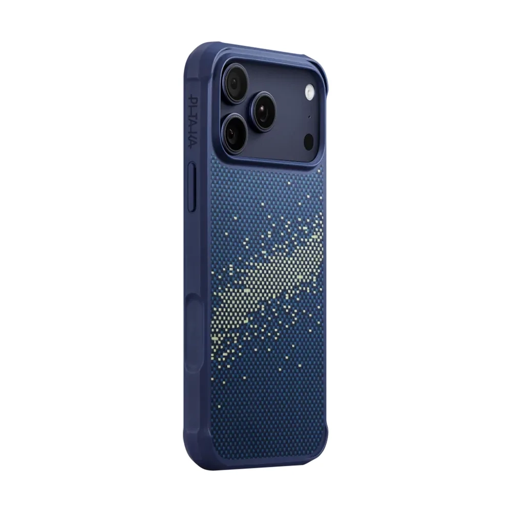 Чехол PITAKA Aramid ProGuard Case для Apple iPhone 17 Pro MagSafe, Milky Way Galaxy
