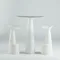 Стол из HPL пластика барный светящийся Hopla Lighting, белый