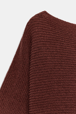 ТРИКОТАЖНЫЙ ТОП АСИММЕТРИЧНОГО КРОЯ — ZARA