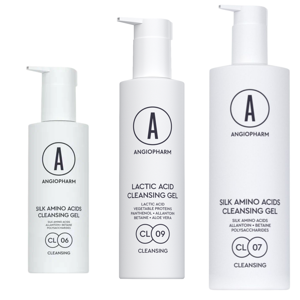Angiopharm Silk Amino Acids Cleansing Gel