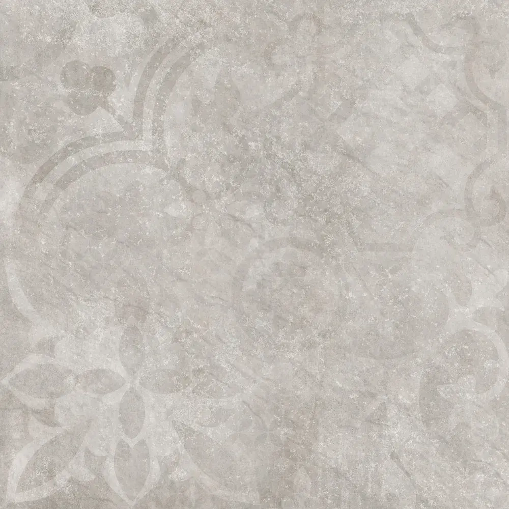 Керамогранит Alma Ceramica GFU04RIC27R Ricci 60x60 серый сахарный с узорами