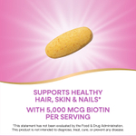 Nature's Way, Biotin Forte® с цинком, 60 таблеток
