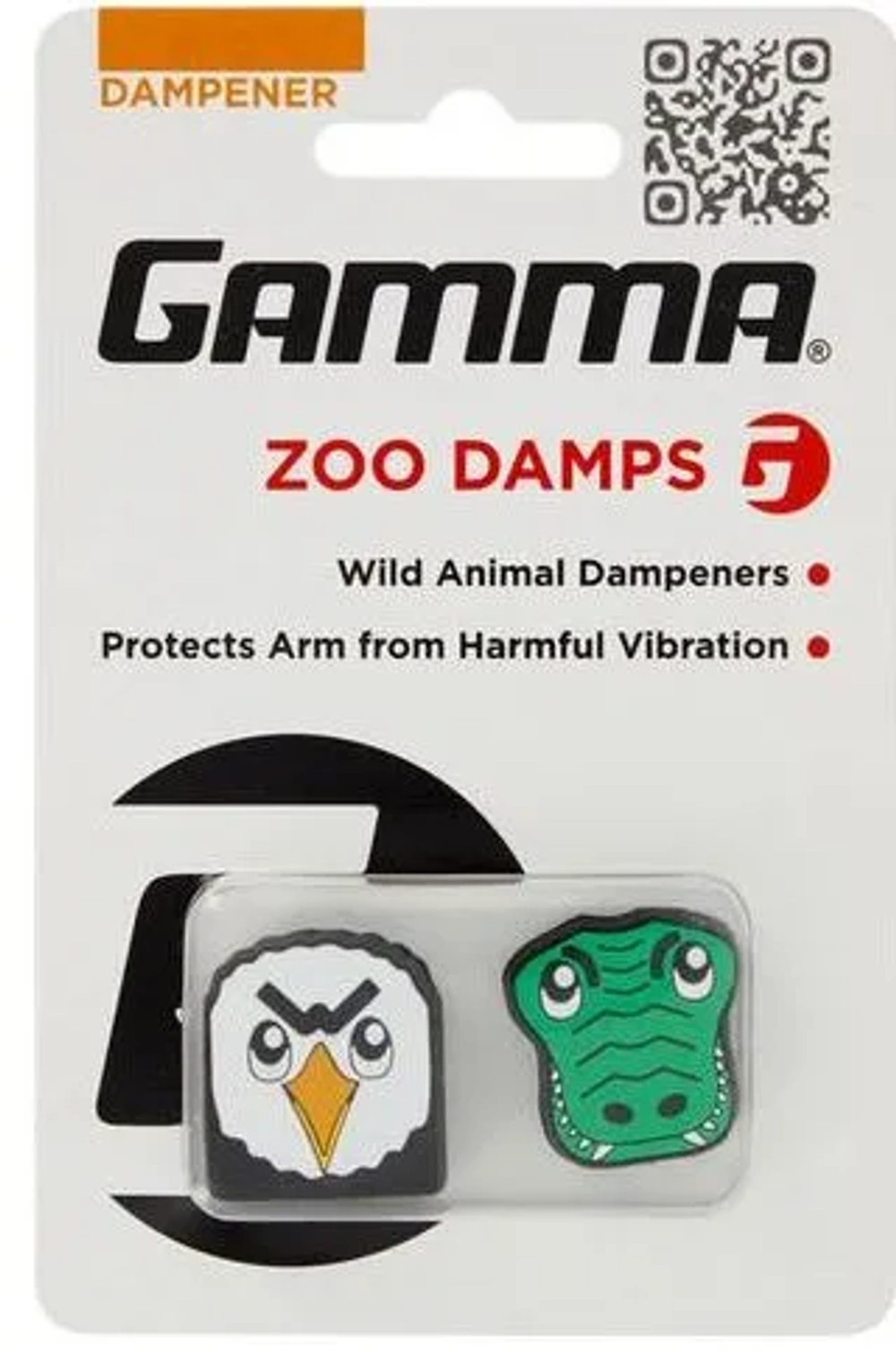 Теннисный виброгаситель Gamma ZOO Damps 2P