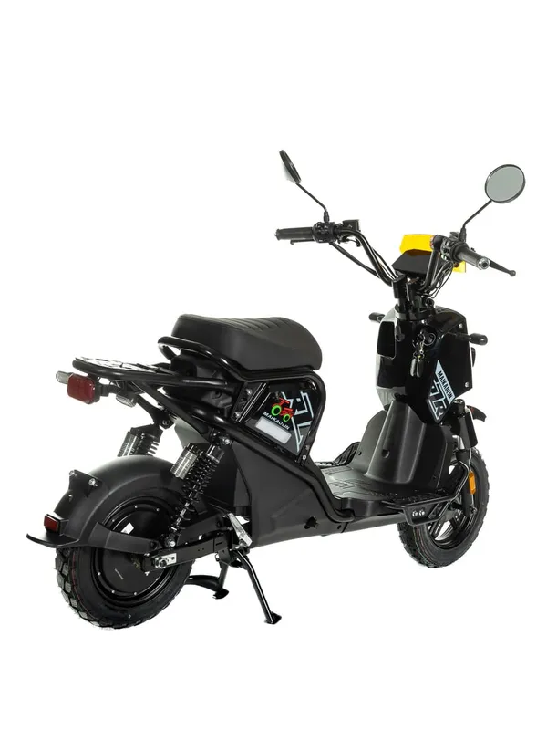 Электроскутер MAIKAOLIN R7 1200W (60V/60Ah) - Чёрный фото №6