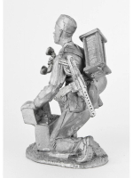 Оловянный солдатик Телефонист РККА, 1944 год.