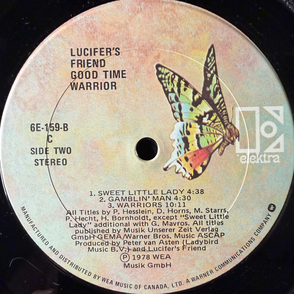Lucifer's Friend ‎– Good Time Warrior (канада 1978г.)