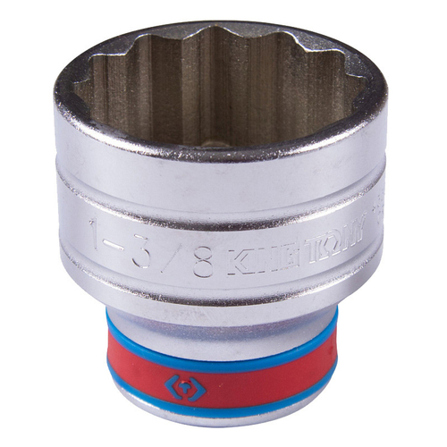 KING TONY (433044S) Головка торцевая стандартная двенадцатигранная 1/2", дюймовая 1-3/8"