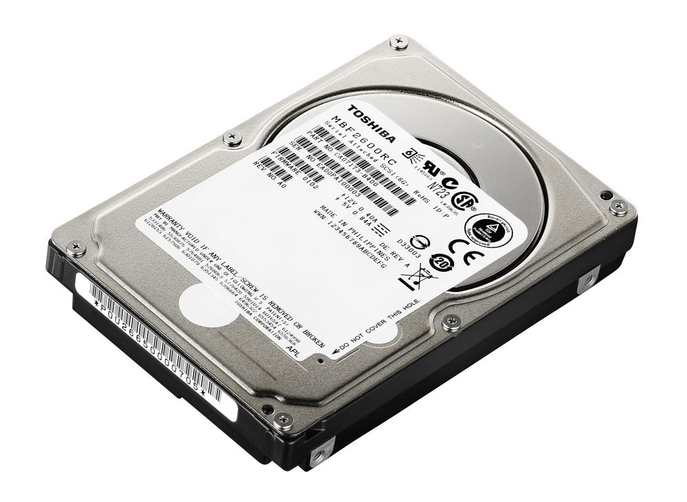 Жесткий диск Toshiba 300Gb (U300/10000/64Mb) SAS DP 6G 2,5" MBF2300RC
