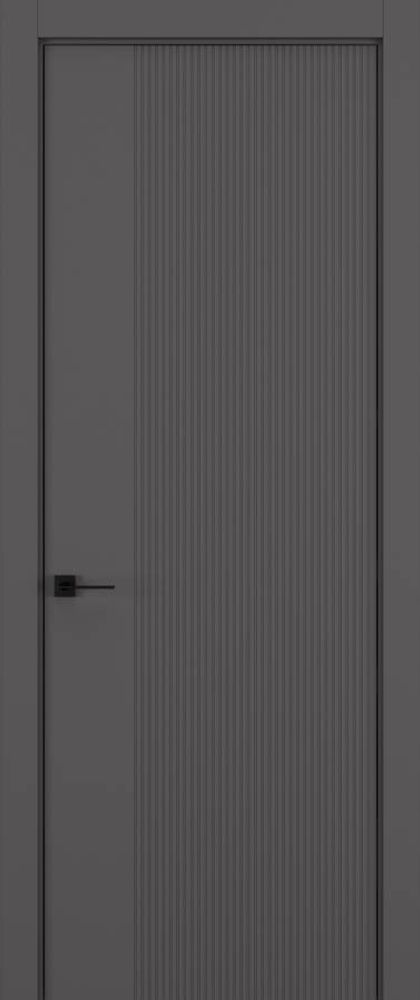 Дверь 4 VERTICAL Матовый Антрацит