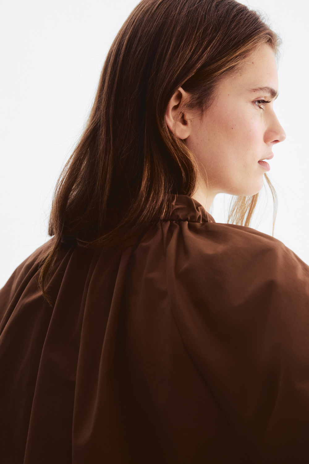 H&M Куртка-бомбер, коричневый
