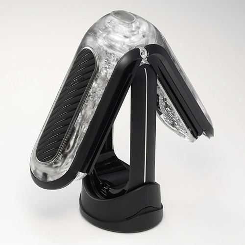 Черный мастурбатор с вибрацией Tenga Flip Zero Gravity TFZ-105