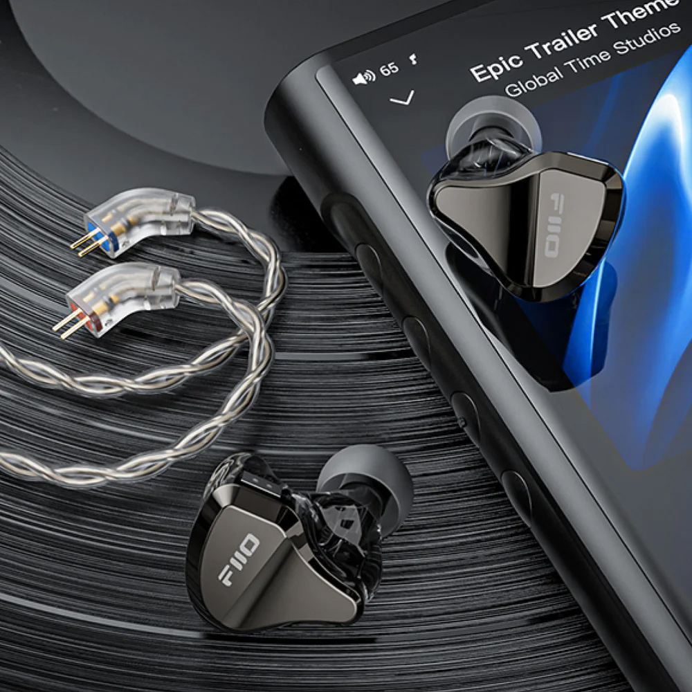 FiiO JH5 Серебристый [Silver] — проводные внутриканальные гибридные наушники