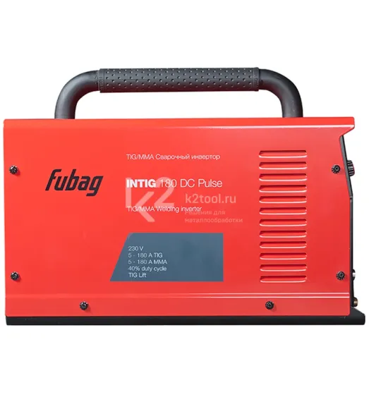 Сварочный инвертор FUBAG INTIG 180 DC PULSE + горелка FB TIG 26 5P, 4 м