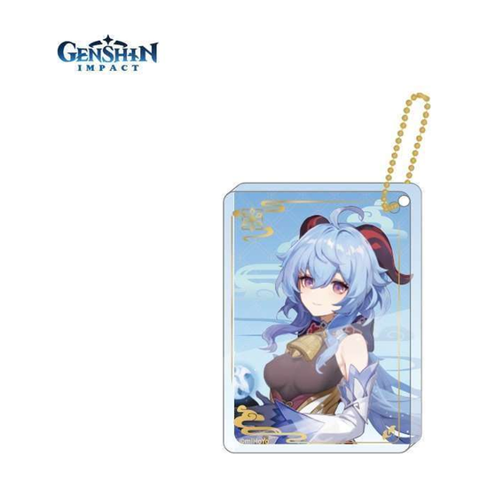 Акриловый брелок Genshin Impact Characters Acrylic Block Strap Ganyu — повтор основного фото