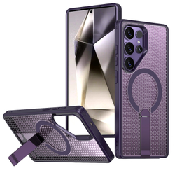 Прозрачный чехол Mesh Pro Magnetic Case для Samsung Galaxy S22 Ultra