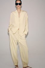 БРЮКИ-БАЛЛОНЫ В ПОЛОСКУ — ZW COLLECTION — ZARA