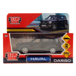 Модель ин. мет. "Hhaval Dargo" 12см, дв, багаж, черный, в коробка DARGO-12-BK (Технопарк)