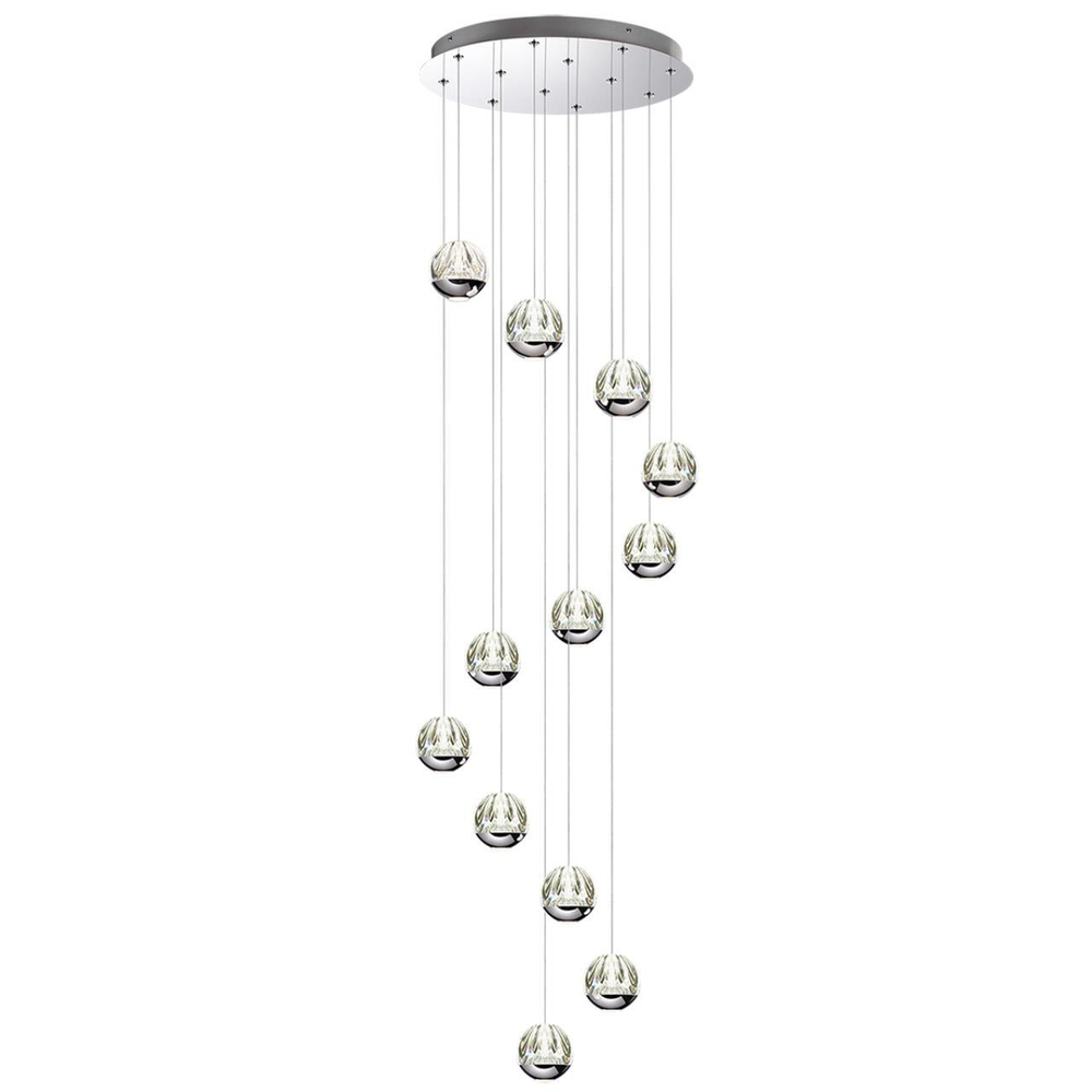 Подвесной светодиодный светильник Odeon Light SONO 5100/60L