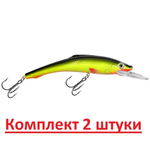 Воблер для рыбалки ФИН 160mm, цвет 048 (окунь), 1 штука