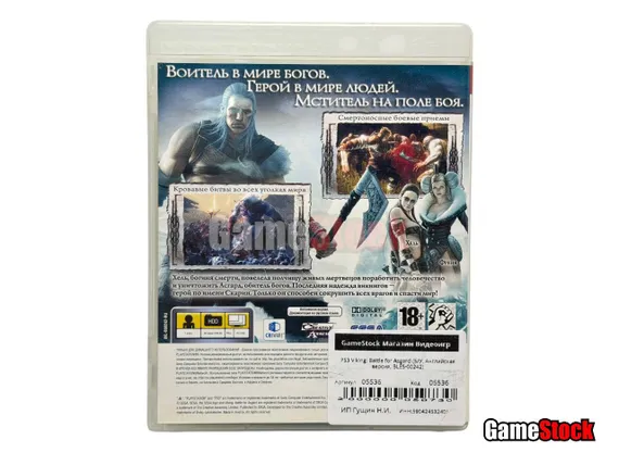 PS3 Viking: Battle for Asgard (Б/У, Английская версия, BLES-00242)