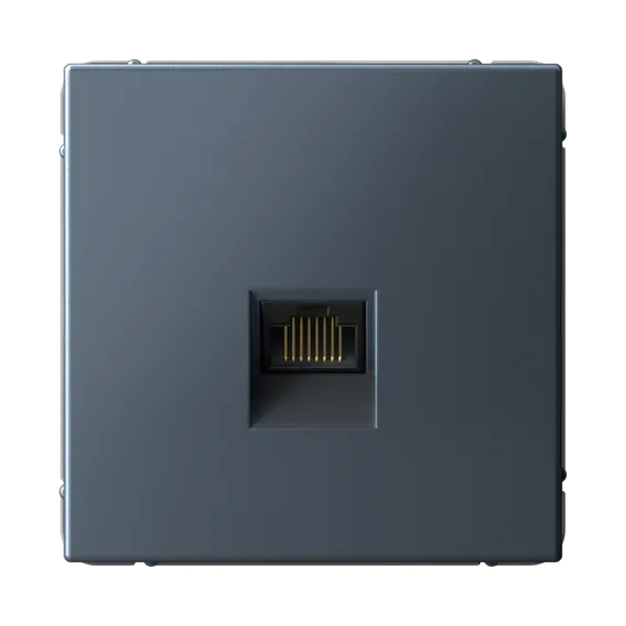 Розетка компьютерная RJ45, Cat 5e Systeme Electric ArtGallery Грифель GAL000783