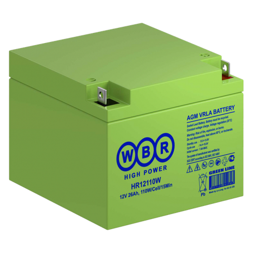 Аккумулятор WBR HR12110W - AGM ( 12В / Ач )