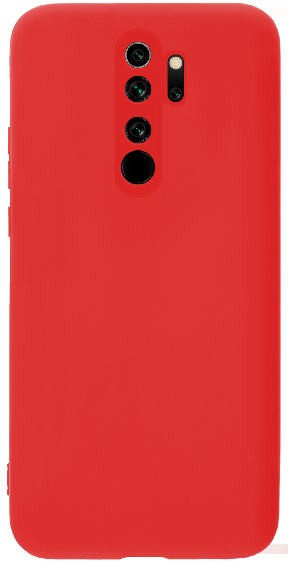 Мягкий Soft Touch чехол из силикона для XIAOMI REDMI NOTE 8 PRO с бархатной подкладкой