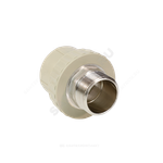 Муфта PP-R комбинированная серая Дн 40х1 1/4" НР под ключ VALFEX 10135040Г