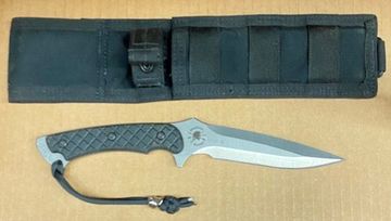 Нож-изогнутый Spartan Blades ARES SB/1SWBKNLBKR
