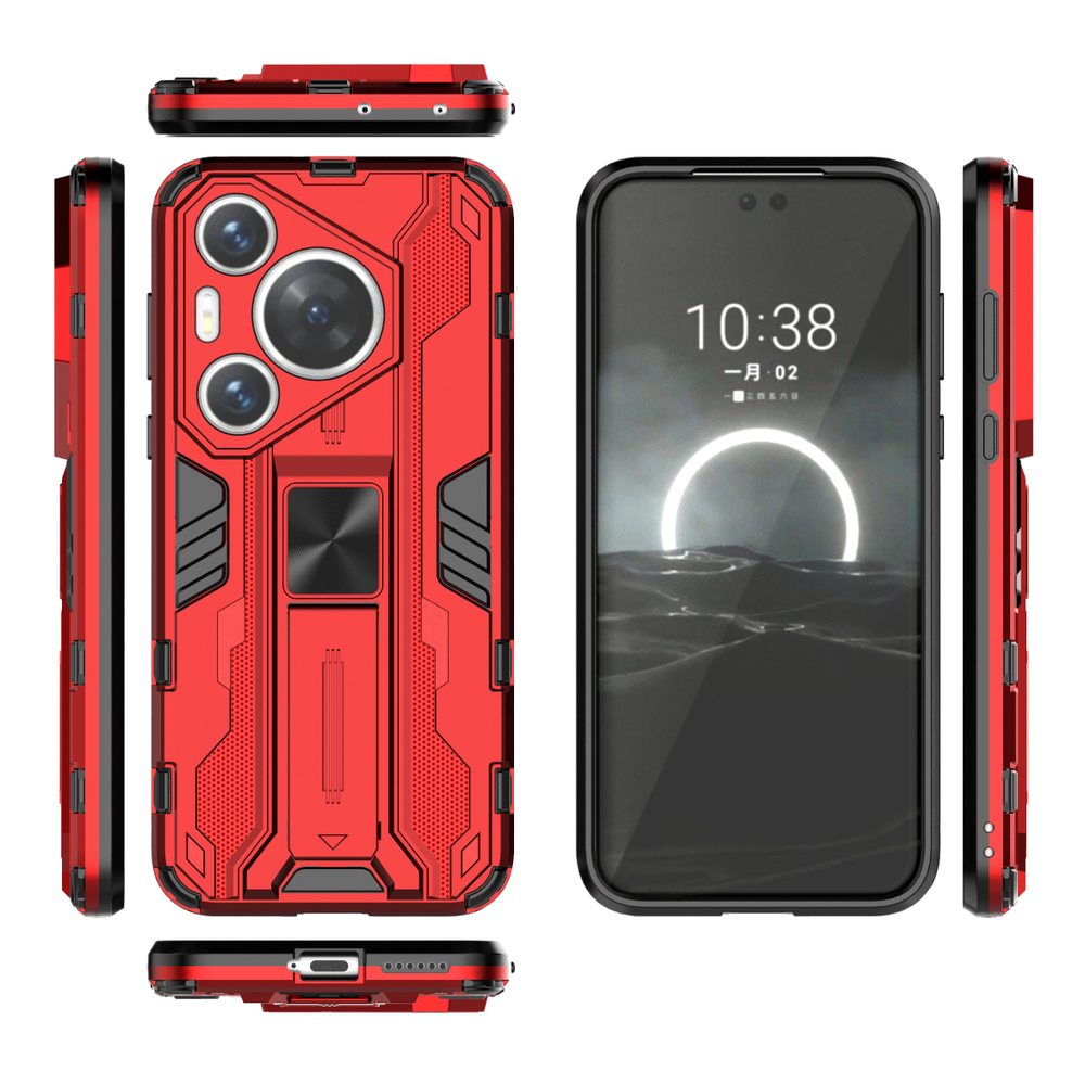 Противоударный чехол с подставкой Transformer для Huawei Pura 70 Pro