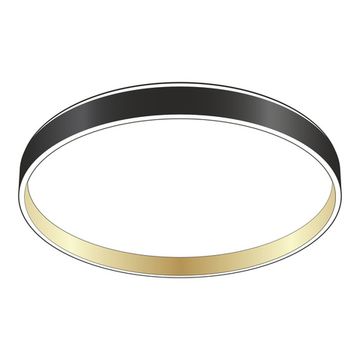 Светильник с пультом 68W 3000K - 5500K RGB CL753451G черный/золото ENZO Citilux