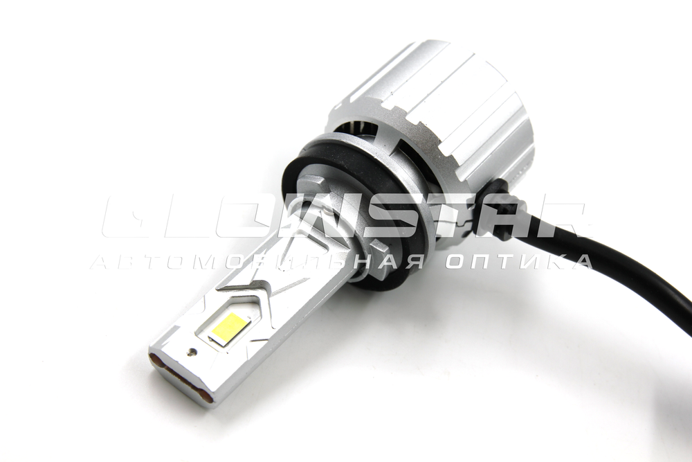 Светодиодные лампы H8/H9/H11/H16 Sariti P7 с вентилятором, 12V, 70W, 5500K, CUstomizet 3570 (комплект, 2шт)