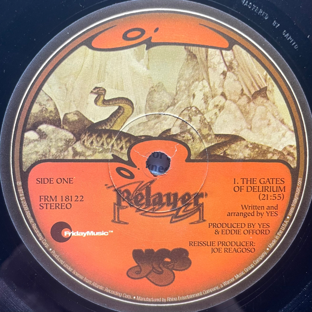 Yes ‎– Relayer (США 2009г.)