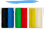 Пластилин, 6 цветов, 120 гр, стек, картонная коробка, Классика, Луч,